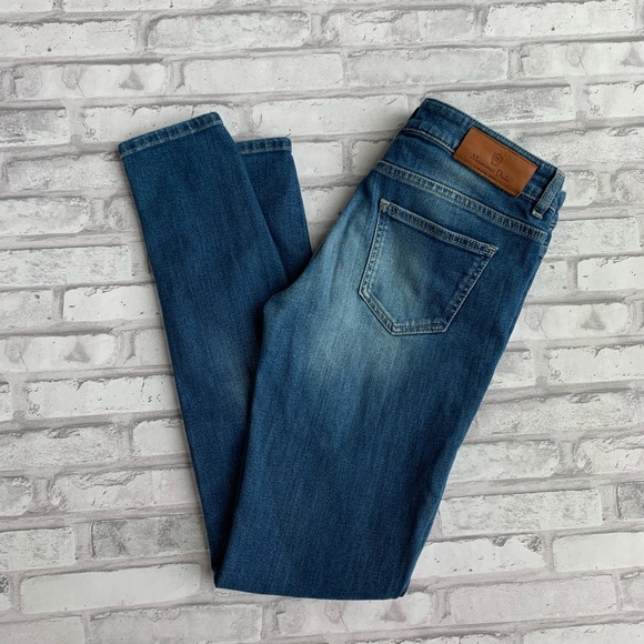 Massimo Dutti Slim Fit Jeans Sz 6 - Picture 4 of 6